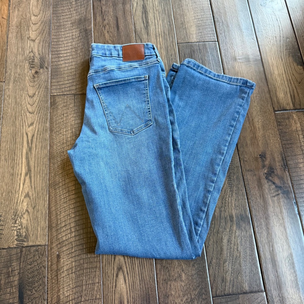 Wrangler Bespoke Women Medium Wash High Rise Flare Leg Jeans 32x34 112359279